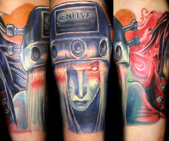 Looking for unique Sean Herman Tattoos?  final fantasy sleeve